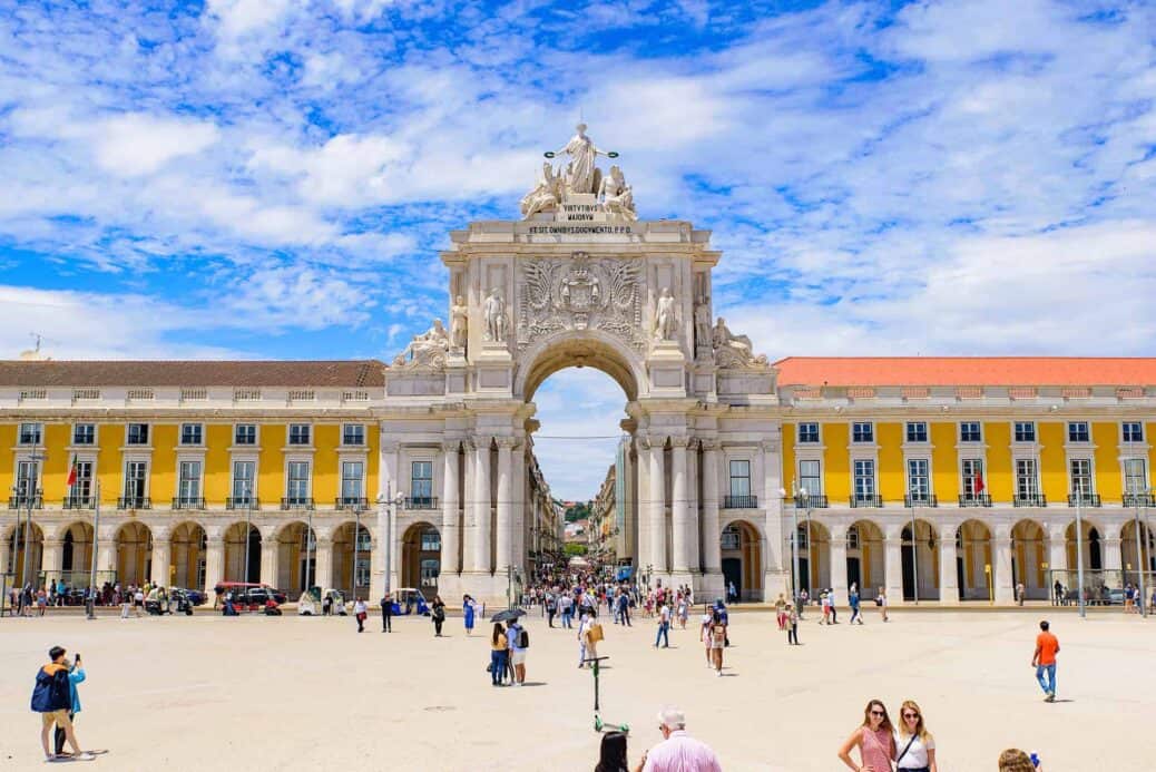 Praça do Comércio, Lisbon itinerary 3 days