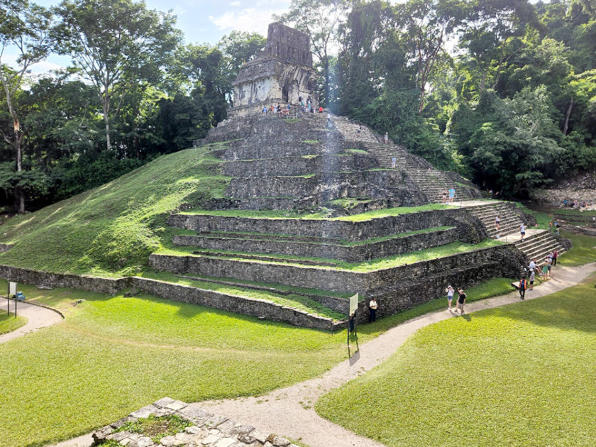 The Temple of the Cross in Palenque, Palenque itinerary