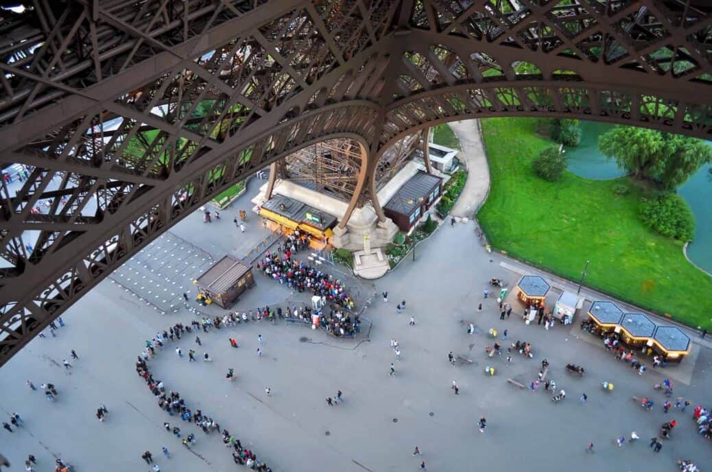 Eiffel Tower, Paris itinerary 2 days