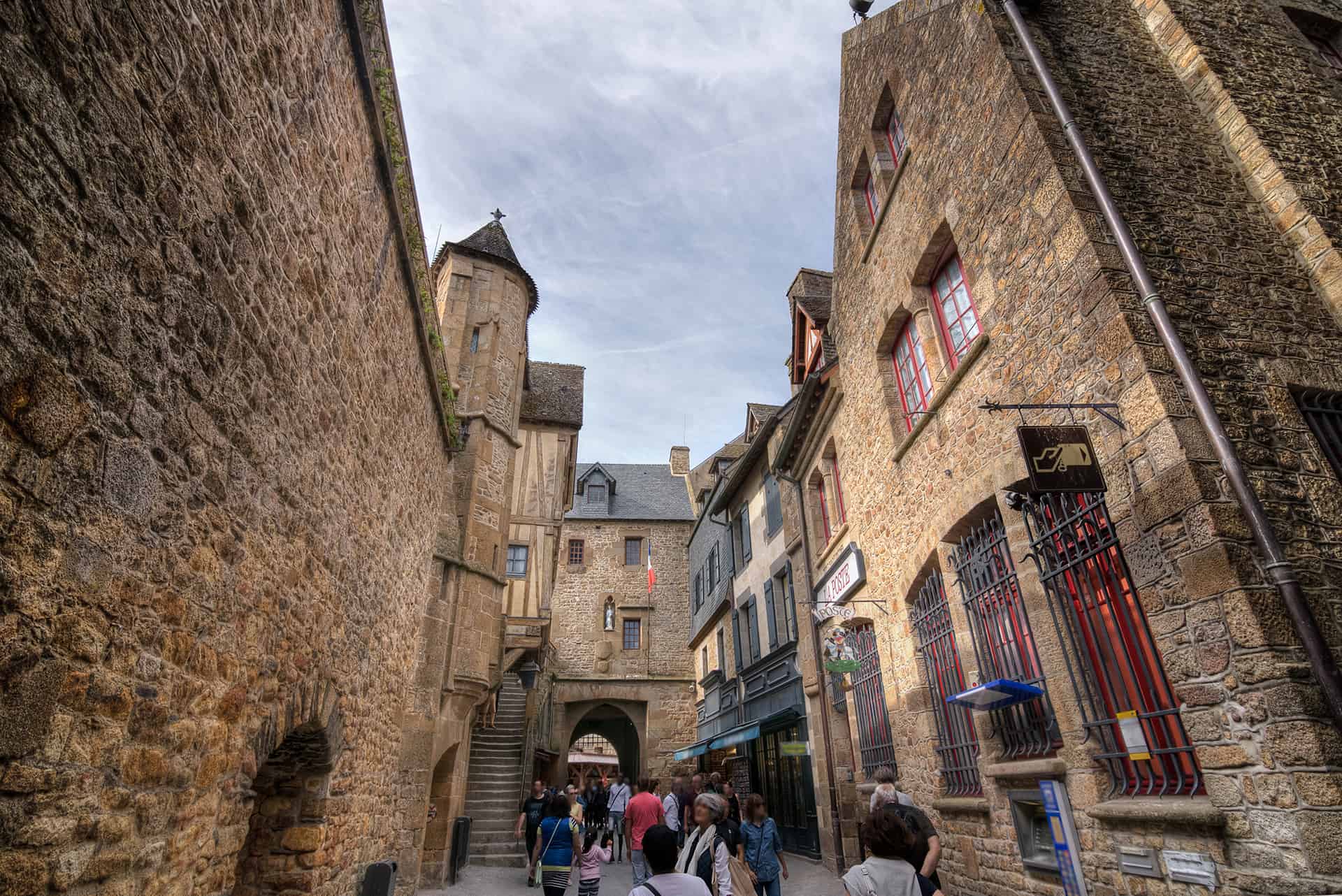 streets of Mont Saint-Michel