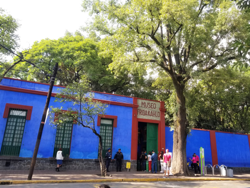 Frida's Blue House in Coyoacan