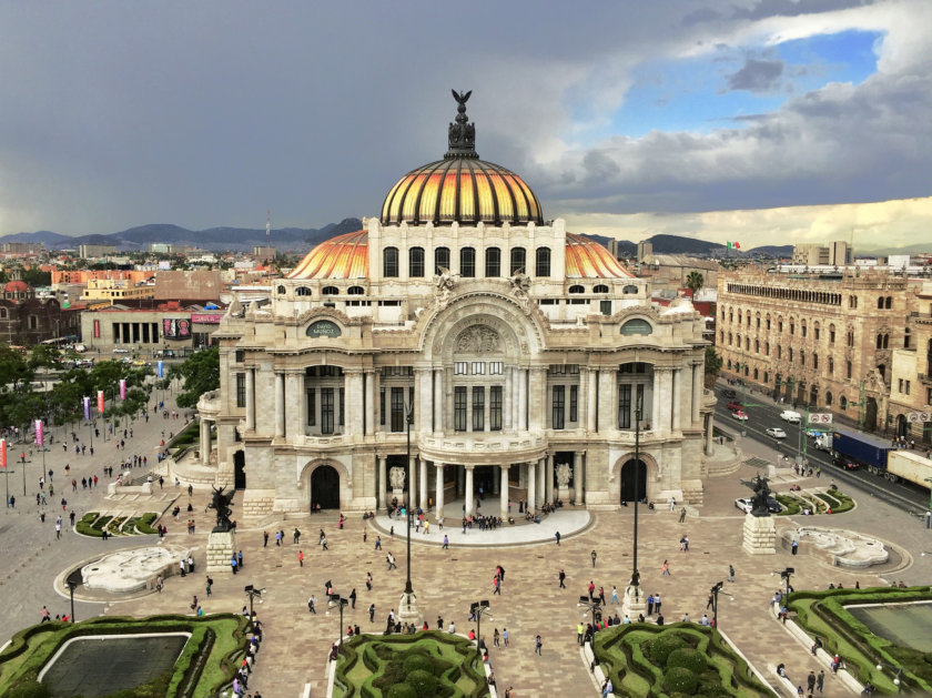 Mexico City Palace of Fine Arts, Mexico itinerary
