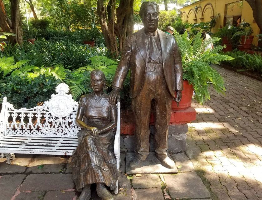 Frida and Diego in Coyoacan