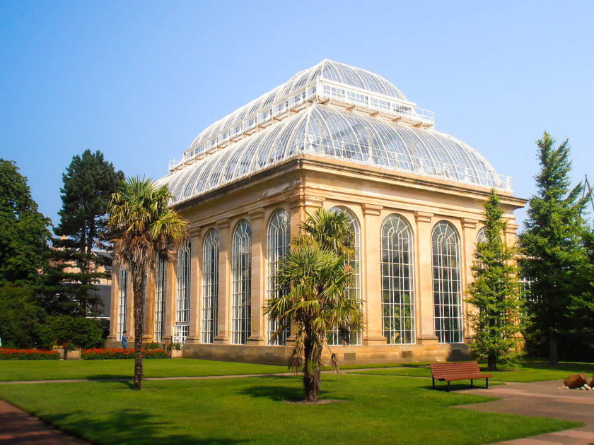 The Royal Botanical Garden in Edinburgh